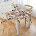 thumbnail image 1 of BANET  Autumn Theme Square Tablecloth,Stain Wrinkle Resistant Reusable Washable Print Square Table Clothes,for Family Kitchen Gatherings Dining Dinner Decor(Mustard Orange Rust) white, 1 of 8