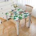 thumbnail image 1 of BANET Autumn Theme Square Tablecloth,Stain Wrinkle Resistant Reusable Washable Print Square tablecloths,for Family Kitchen Gatherings Dining Dinner Decor(Fern Green and ) white, 1 of 8