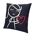 thumbnail image 1 of BANET  Beat of My Heart Pillowcase Set (Dark Blue) - Unique Gift , Anniversary, Engagement, Wedding, Valentines Day, Birthday, Christmas White, 1 of 5