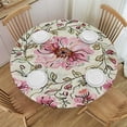 thumbnail image 1 of BANET Boho Round Tablecloth, Round Floral Table Cloth, Water Resistant Table Cover, and Stain Resistance Circle Flower Tablecloth for Dining Room, Party, Picnic, Indoor and Outdoor Use 46"-50, 1 of 8