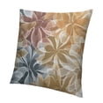 thumbnail image 1 of BANET  Brown White Grey Gray Pillow Covers , Spring Modern Geometry Dahlia Floral Print Decorative Throw Pillow Covers Outdoor Farmhouse Cushion Case for Couch Sofa Bed Decor 18x18in, 1 of 5
