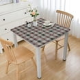 thumbnail image 1 of BANET Checkered Water Resistance Spillproof Table Cloth for Parties 52*52, 1 of 8