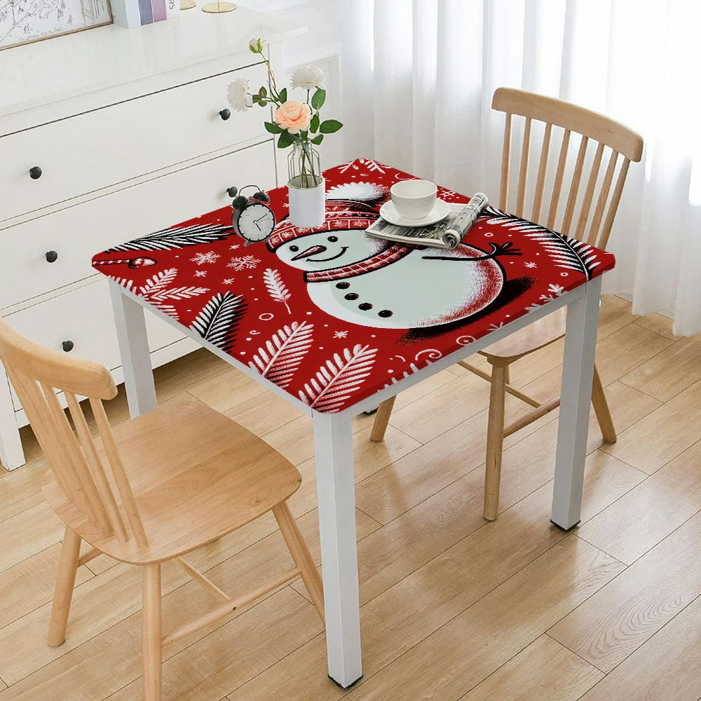 Christmas Tablecloth Square/ Cute Table Cloth Indoor Outdoor