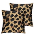 thumbnail image 1 of BANET Covers Set of 2 Soft Print Pillows Cases Cushion Covers for Wild Decorative cases 12x12in, 1 of 7