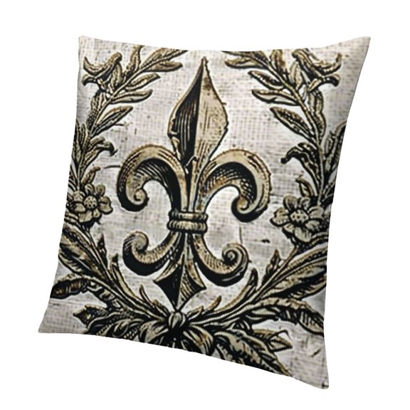 BANET Cushion Covers Letter Paper Square Soft, Decor for Couch Bedroom Sofa Living 12x12in