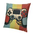 Cute Gamer Game Controller Throw Pillow Covers Decorative