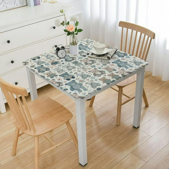 BANET Cute Table Covers Table cover for Girl Boy Soft Stretch Fitted Changing Table Cover