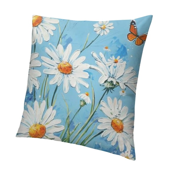 BANET , Decorations Pillow Case Decor for Sofa Couch White