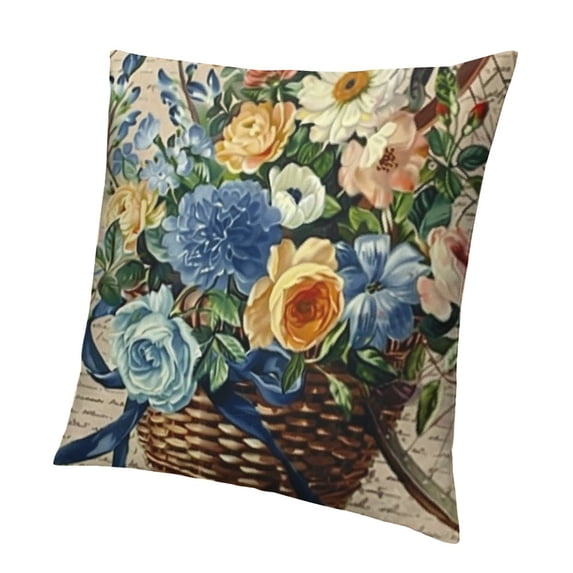 BANET Decorative Throw Pillow Cover, Porch Outdoor Home Decor, Couch Cushion Case 22x22in