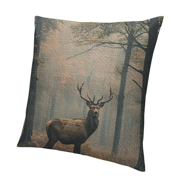 BANET Decorative Throw Pillow Cover for Couch Sofa, Eames Atomic Era Home Decor Pillow Case 12x12in