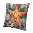 thumbnail image 1 of BANET Decorative Throw Pillow Covers , Hello Beach Blue Cushion Case Decor, Seasonal Home Decoration for Sofa Couch 20x20in, 1 of 5