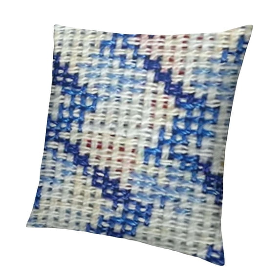 BANET Decorative Throw Pillowcase, Small Embroidered Accent Pillowcase for Bed and Room Decor 18x18in