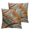 thumbnail image 1 of BANET Decorative Throw Pillowcases Strip Lines Throw Pillow Covers Set of 2 for Modren Art Cushion CoversBedroom 22x22in, 1 of 7