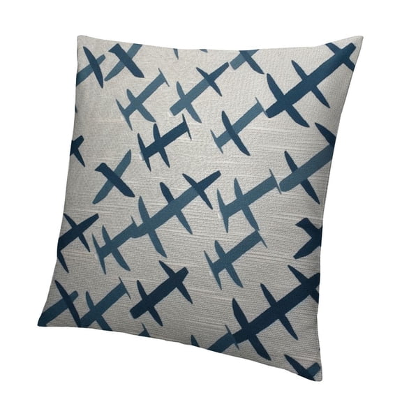 BANET , Diagonal Stripes , Decorative Pillow Case 12x12in