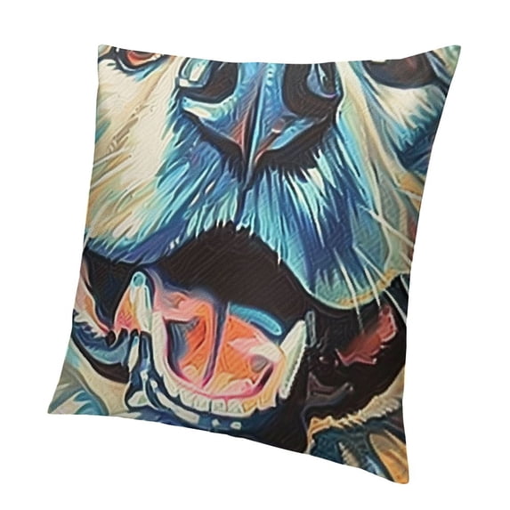 BANET Dog Pattern Throw Pillow Covers Car Sofa Cushion Cover Pillowcases Home Decor 20x20in