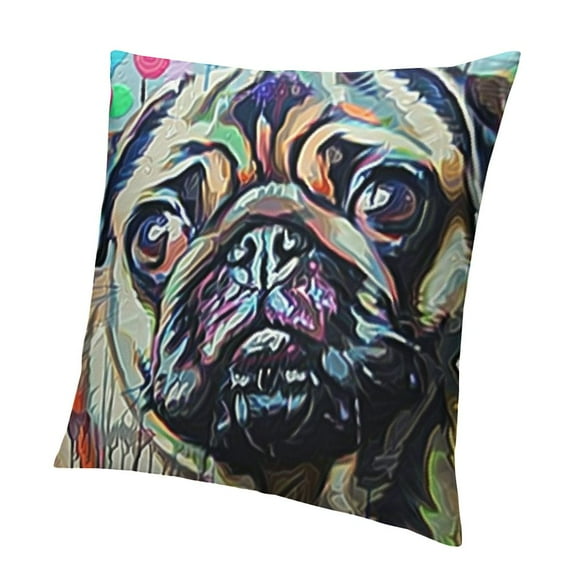 BANET Dog Throw Pillow Pillow Sofa 12x12in