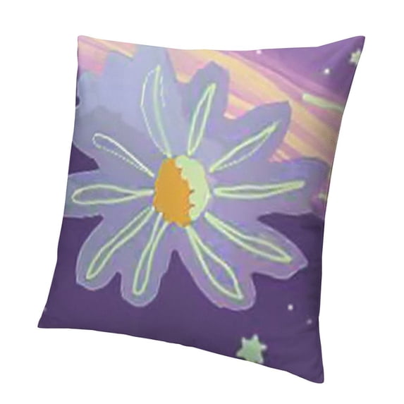 BANET Double-Side Short Plush Pillow Case Pillow for and Short Plush Room Decor 20x20in