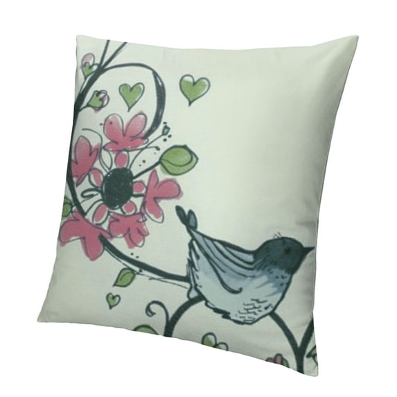 BANET Double Sided Short Plush Pillow Case Pillow Couchs Short Plush Pillow Cases Room Decor 18x18in