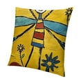 thumbnail image 1 of BANET   Embroidered Decorative Throw Pillows Covers for Sofa Decor Cushion Cases (Bee Boy) 20x20in, 1 of 5