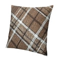 thumbnail image 1 of BANET Fall Decorative Throw Pillow Covers, Autumn Plaid Cushion Covers Decor for Couch Sofa Living Room White, 1 of 5