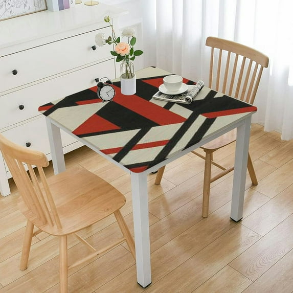 BANET Fall Striped Table Cloth Leopard Print Kitchen Table Decorations Dinner Parties Fall Or