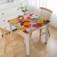 thumbnail image 1 of BANET  Fall Tablecloth, Rectangle Fall Leaves Farmhouse Decor Thanksgiving Table Decoration for Kitchen Dinning, Indoor Outdoor Dinner Party white, 1 of 8