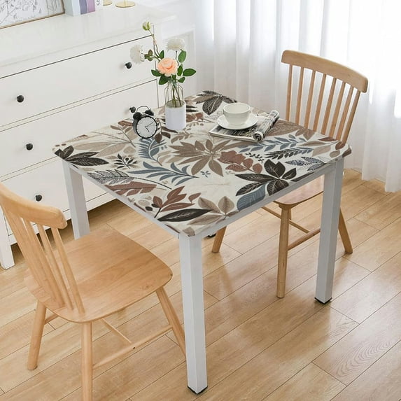 BANET Fall Tablecloth Rectangle Thanksgiving Farm Table Cloth Indoor Outdoor Table Cover for /Party Tablecloths for Wedding//Camping/Dining White