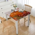 thumbnail image 1 of BANET Fall Tablecloth Thanksgiving Square Table Cloth Pumpkins white, 1 of 8