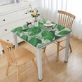 thumbnail image 1 of BANET  Farmhouse Rectangle Table Cloth, Washable Wrinkle Free Decorative Table Covers, Green Leaves Printed Tablecloth for Kitchen Cafe Dining Table white, 1 of 8