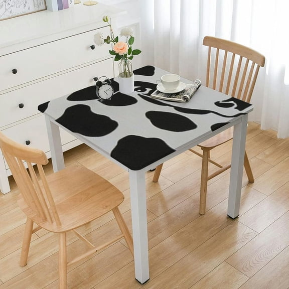 BANET Fitted Rectangular Stretch Spandex Table Cover Table Protector for Party Events Weddings Cocktail white