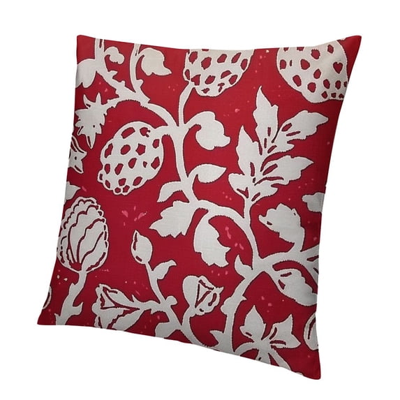 BANET Floral Printcloth Decorative Throw Pillow Covers, , Indoor/Outdoor Square Cushion Cover 24x24in