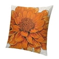 thumbnail image 1 of BANET Flower Throw Pillow Cushion Cover, Funk Art Old Special Theme, Decorative Rectangle Accent Pillow Case 24x24in, 1 of 5