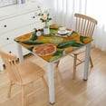 thumbnail image 1 of BANET Fruit Orange Rectangle Tablecloth,Polyester Table Cloth,Waterproof and Wrinkle Resistant, Washable Table Cover for Dinning Room Tabletop Outdoor Picnic white, 1 of 7