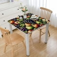 thumbnail image 1 of BANET  Fruit Sage Elastic Table Cover - Fits Square Tables White, 1 of 7