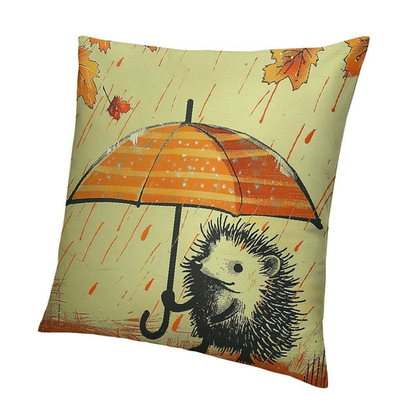 BANET Fun , Notebook Cover Design with an Rainy Weather Cloud, Decorative Square Accent Pillow Case 18x18in
