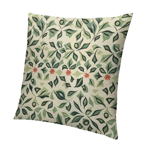 BANET Geometric Art Throw Pillow Covers Green Abstract Geometric Pattern Short Plush Pillowcase Home Decor Cushion Case for Couch Sofa Bed , Super Soft & Comfortable 12x12in