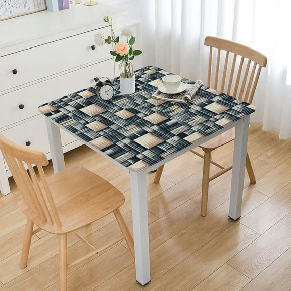BANET HARBORBAY Tablecloths, Wrinkle and Stain Resistant Polyester Table Cloths Table Cover for ////Party White