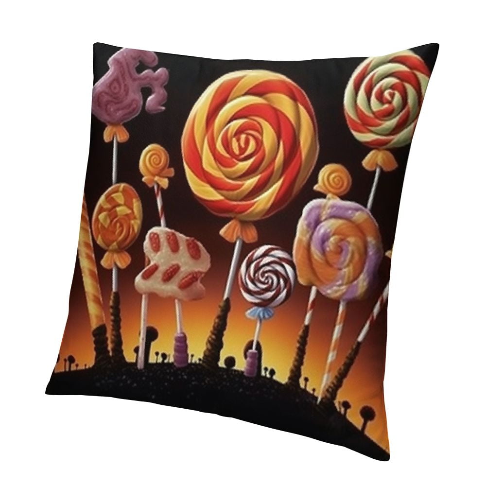 BANET Halloween Pillow Covers, Witch’s Leg Pumpkin Happy Halloween ...