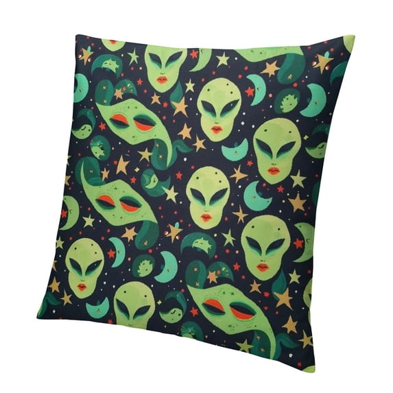 BANET Head Throw Pillow Cases Short Plush Pillow Case Cushion Cover Velvet Soft for Sofa Home Outdoor 12x12in