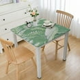 thumbnail image 1 of BANET Heavy Duty Vinyl Tablecloth with Flannel Backing Waterproof Oil-Proof PVC Table Cloth Stain-Resistant Wipeable Rectangle or Square Table Cover white, 1 of 7