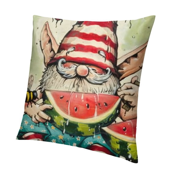 BANET It's Y'all Decorative Throw Pillow Covers , Red Green Porch Patio Outdoor Pillowcase, Seasonal Sofa Couch Cushion Case Home Decor White
