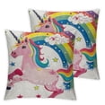 thumbnail image 1 of BANET Mobs & Animals 2 Pack Reversible Pillowcases - Double Sided Pillow Covers, Kids Super Soft Bedding 12x12in, 1 of 7
