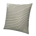 thumbnail image 1 of BANET Modern Minimalist Printed Throw Pillow with Vintage Texture, Square Sofa Cushion Cover, Living Room Decor Pillowcase, Bedroom Bed Pillow Cover. White, 1 of 5
