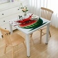 thumbnail image 1 of BANET  Modern Tablecloth, Summer Fruit Ripe Watermelon Cuts with Splashes of Juice Drops Print, Rectangular Table Cover for Dining Room Kitchen Decor White, 1 of 7