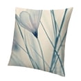 thumbnail image 1 of BANET Modern and Minimalist Style Living Room Sofa Pillow Cover, Digital Printed Square Cushion Cover, with Beautiful Floral Print  White, 1 of 5