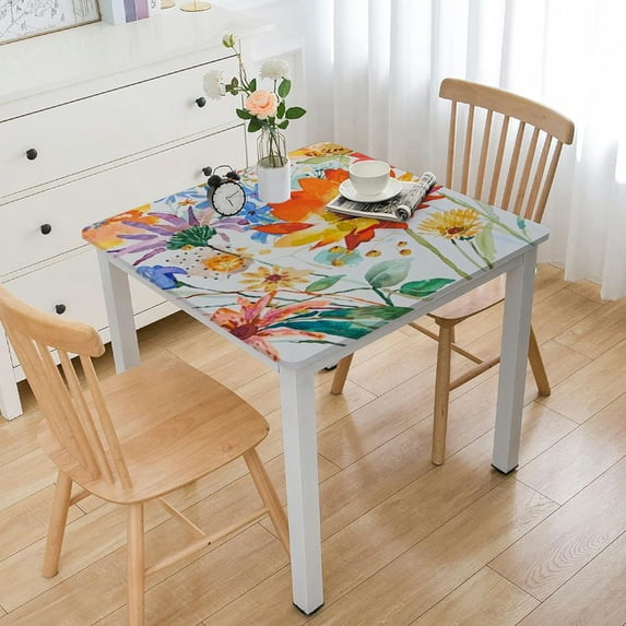BANET Modern for Spring Summer Decorations, and Dinner Parties - Indoor Outdoor, Stain and Water Resistant, white