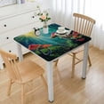 thumbnail image 1 of BANET Mushroom Tablecloth, with Mushrooms Adventure Misty Witch , Dining Room Kitchen Rectangular Table Cover White, 1 of 7