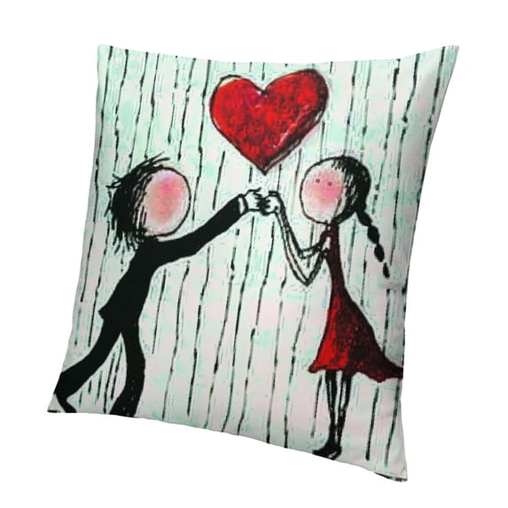 BANET My Heart Belongs to You Pillowcases-Romantic , for Him or Her, Gifts, Girlfriend Gift, Wife Gift, Dating, , Just Because 12x12in