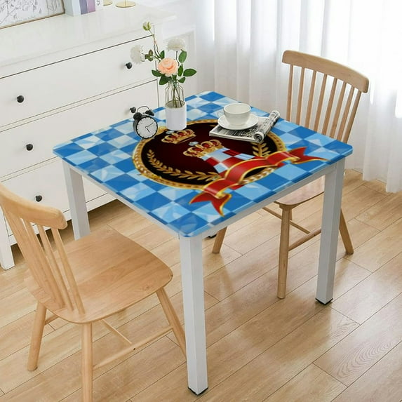 BANET Octoberfest Table Cloth Beer s Polyester Table Cover for Kitchen Dining Party Decor 46*46