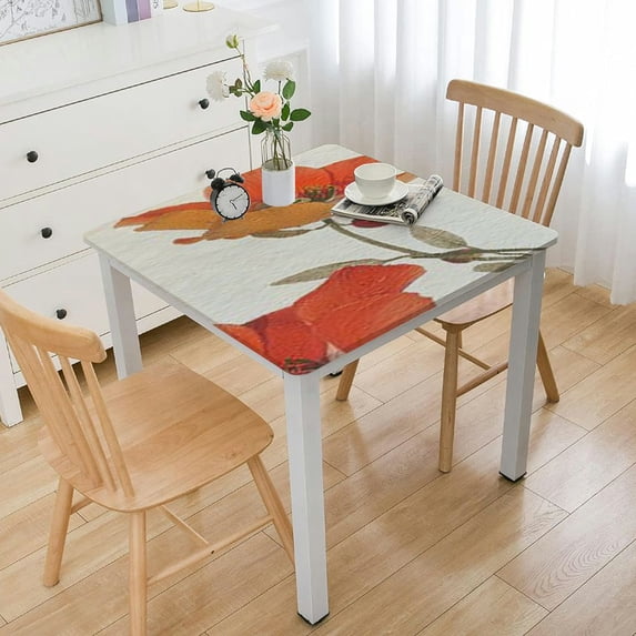 BANET , , Patio Table Cover Table Cloth for Picnic/Party white